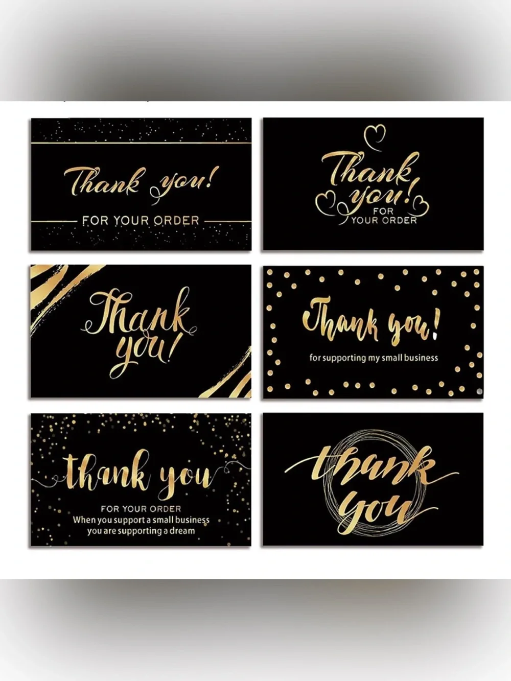 Assorted Thank You! Cards 50